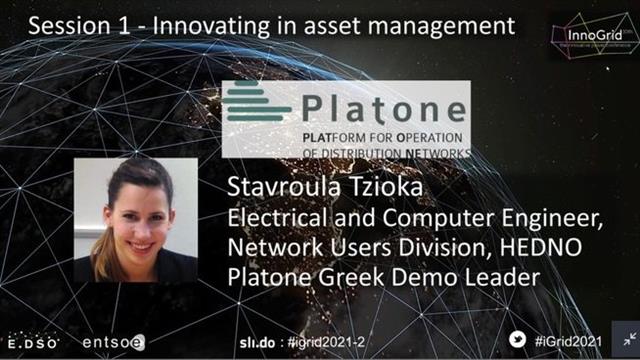 Platone presentation at InnoGrid 2021