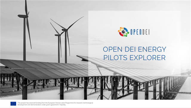 OPEN DEI Energy Pilots Explorer published