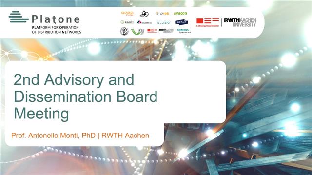 Second Platone Advisory and Dissemination Board meeting