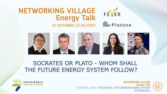 Platone with Energy Talk at EUSEW 2021