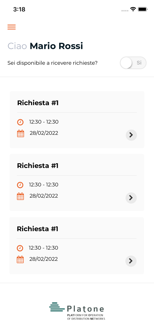 App Flessibili Request
